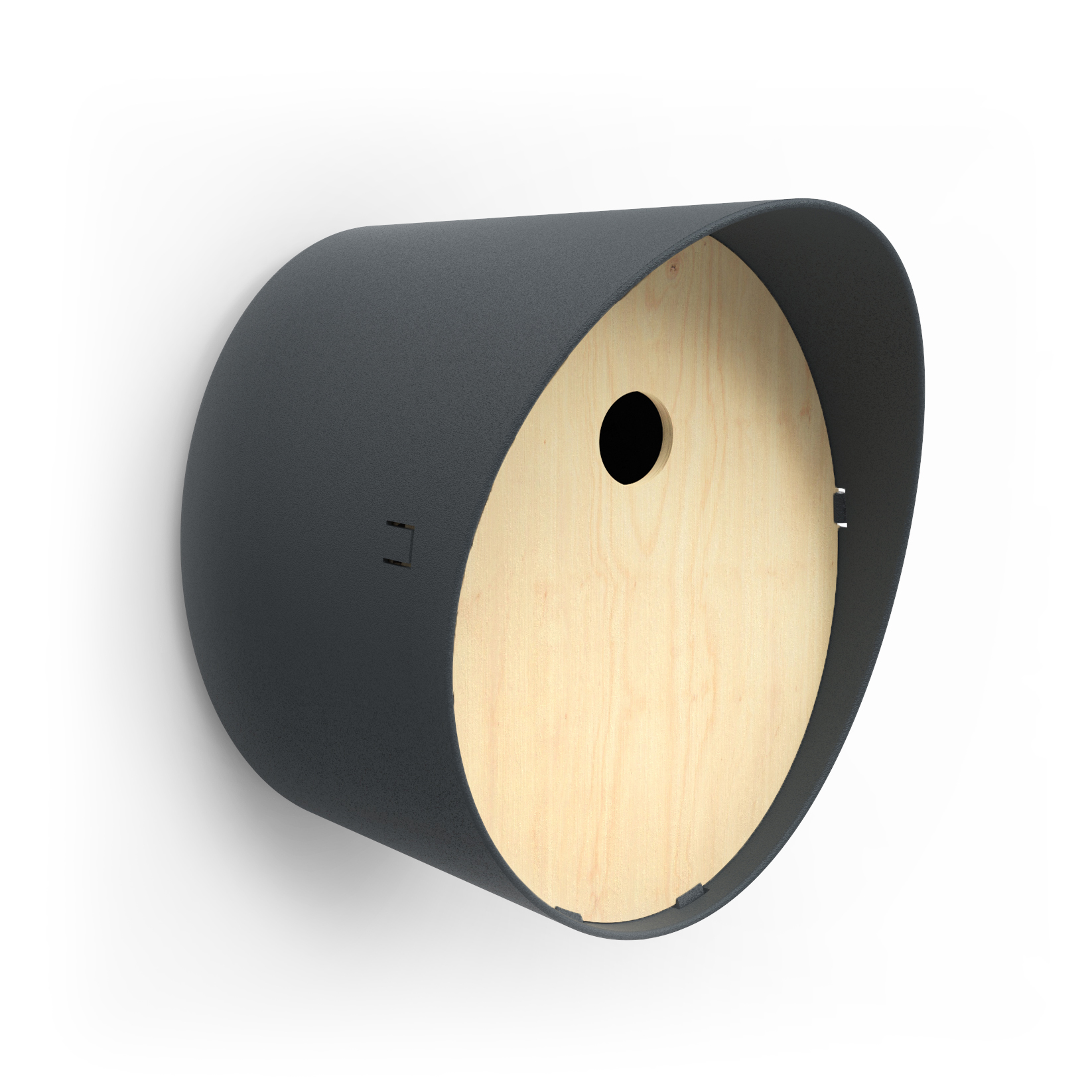 Bird House Oval Anthracite Bird House Oval Anthracite