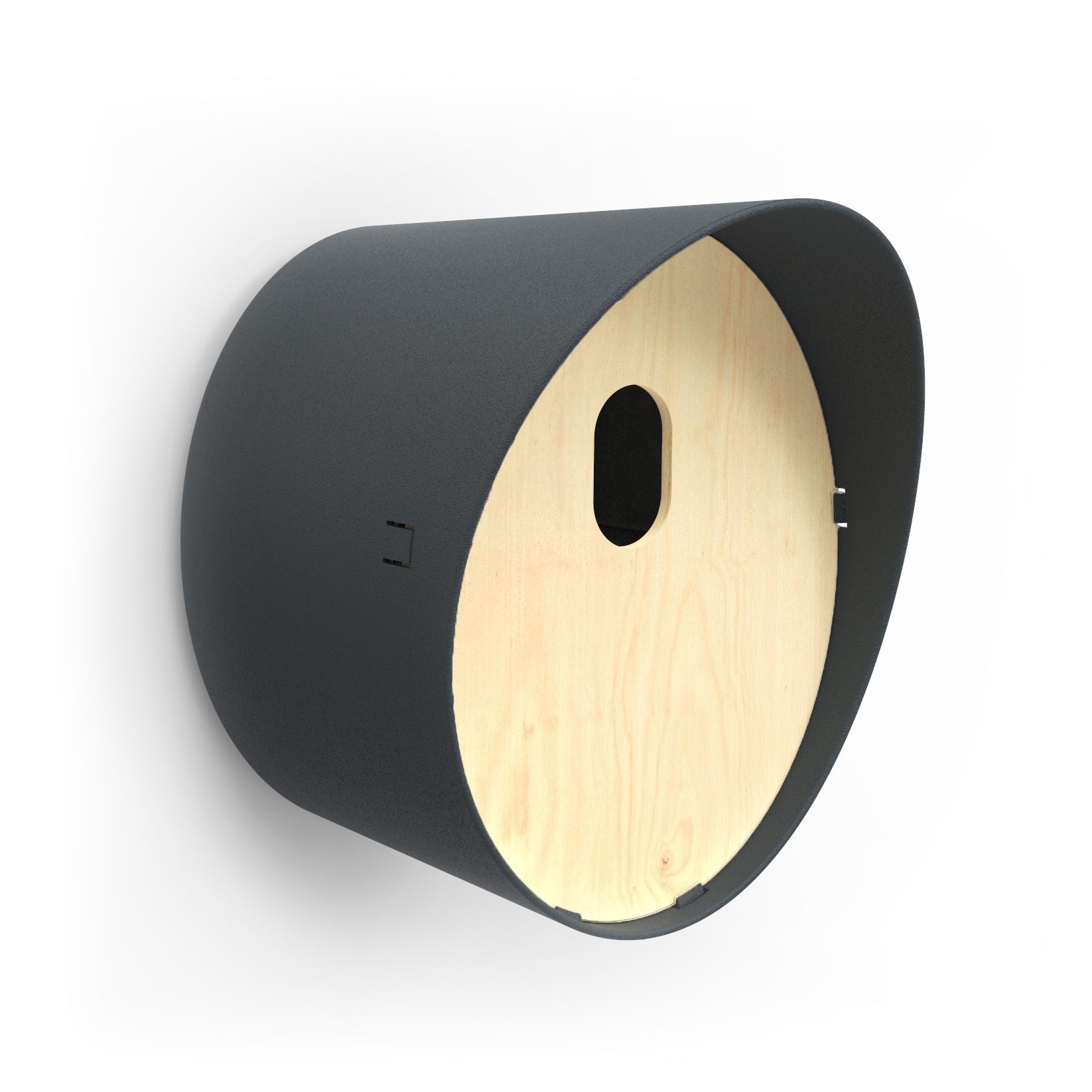 Bird House Oval Anthracite Bird House Oval Anthracite