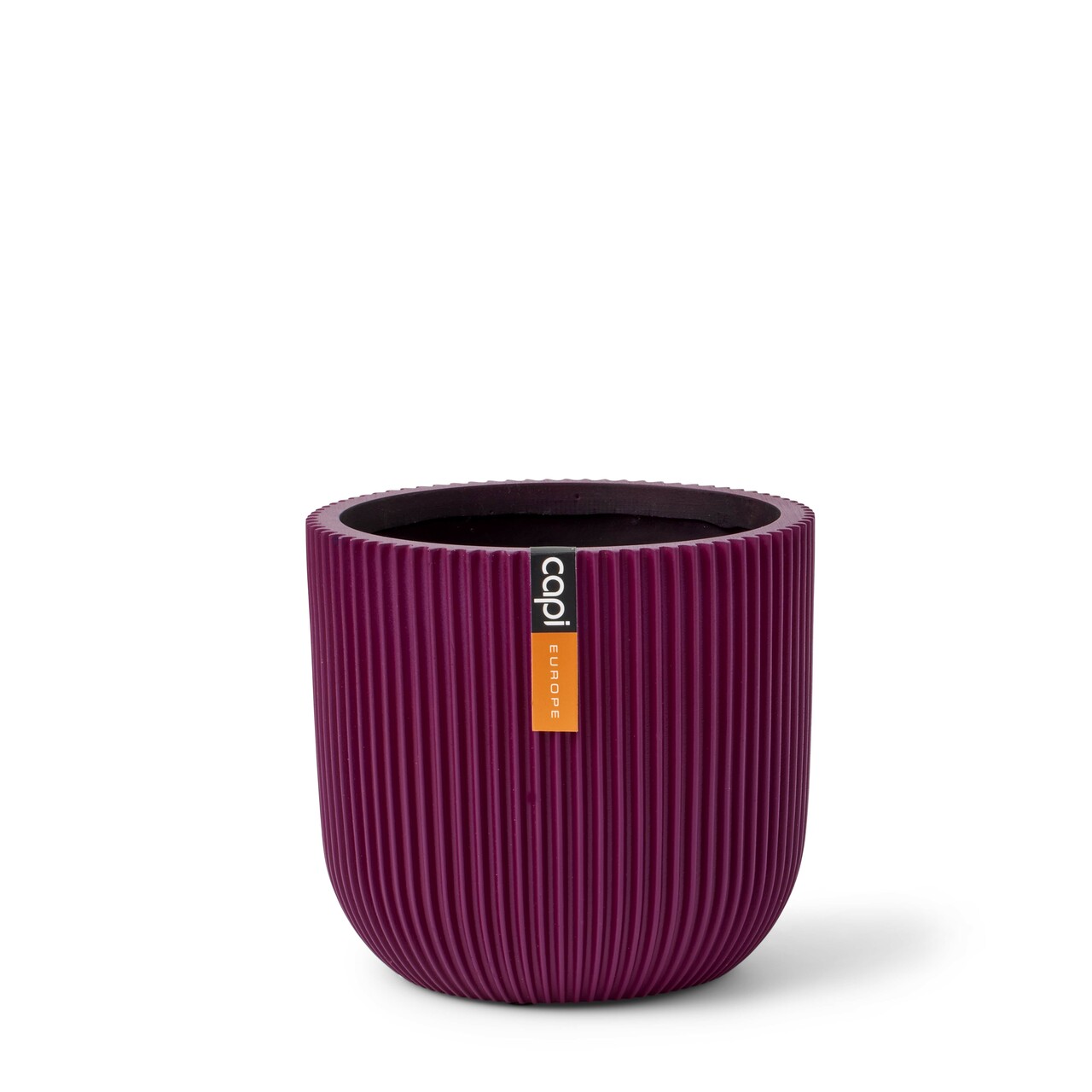 Planter Ball Groove Purple Planter Ball Groove Purple