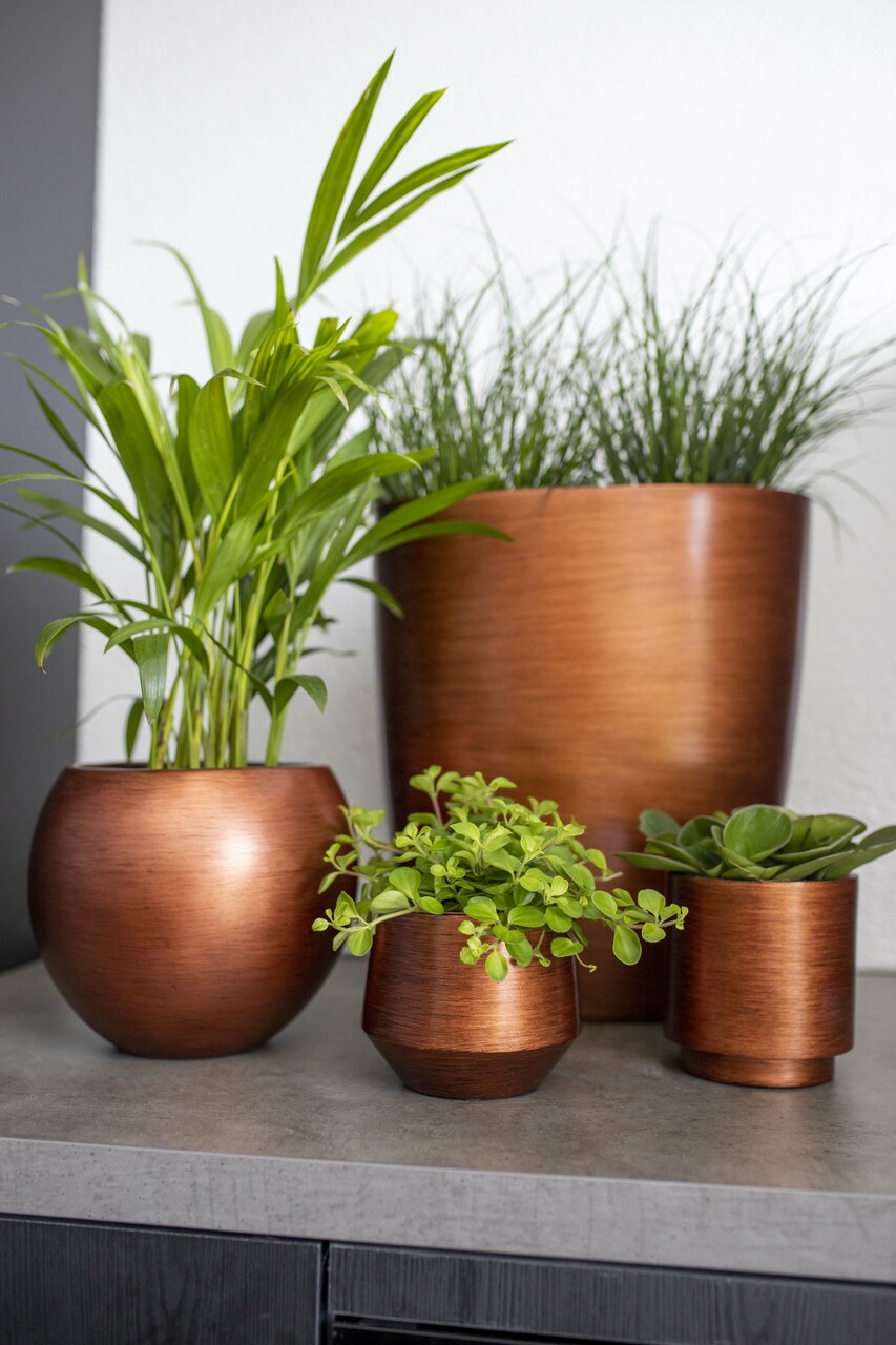 Vase Ball Retro Copper Vase Ball Retro Copper