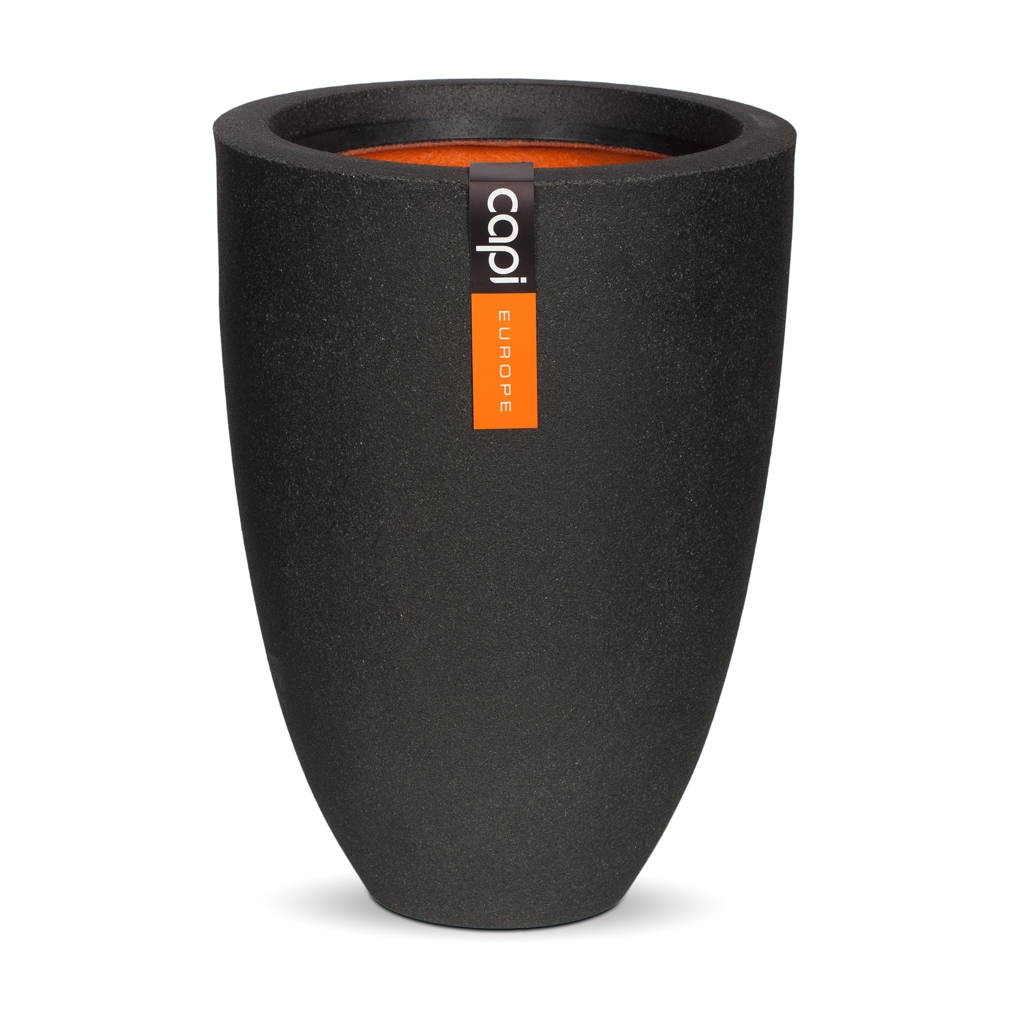 Vase Elegant Low Smooth NL Black Vase Elegant Low Smooth NL Black