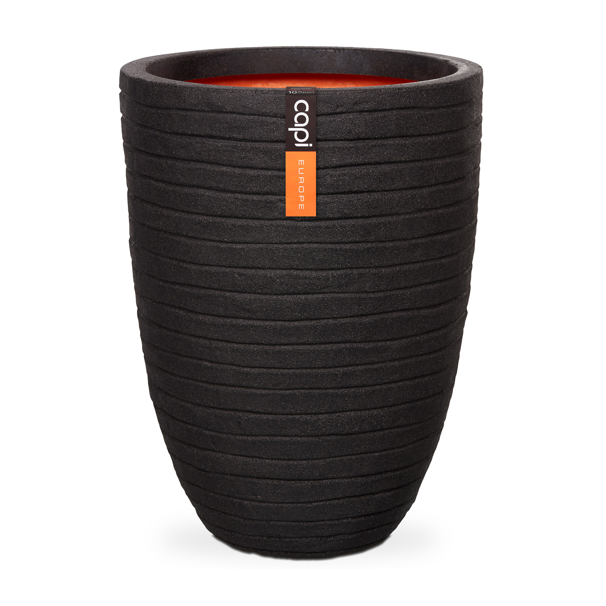 Vase Elegant Low Row NL Black Vase Elegant Low Row NL Black