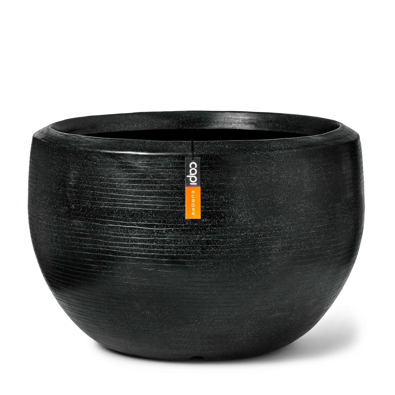 Vase Ball Arc Granite Black Vase Ball Arc Granite Black