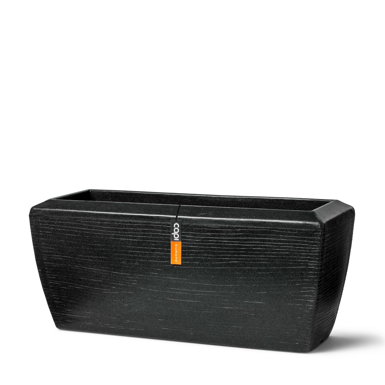 Planter Rectangle Arc Granite Black Planter Rectangle Arc Granite Black