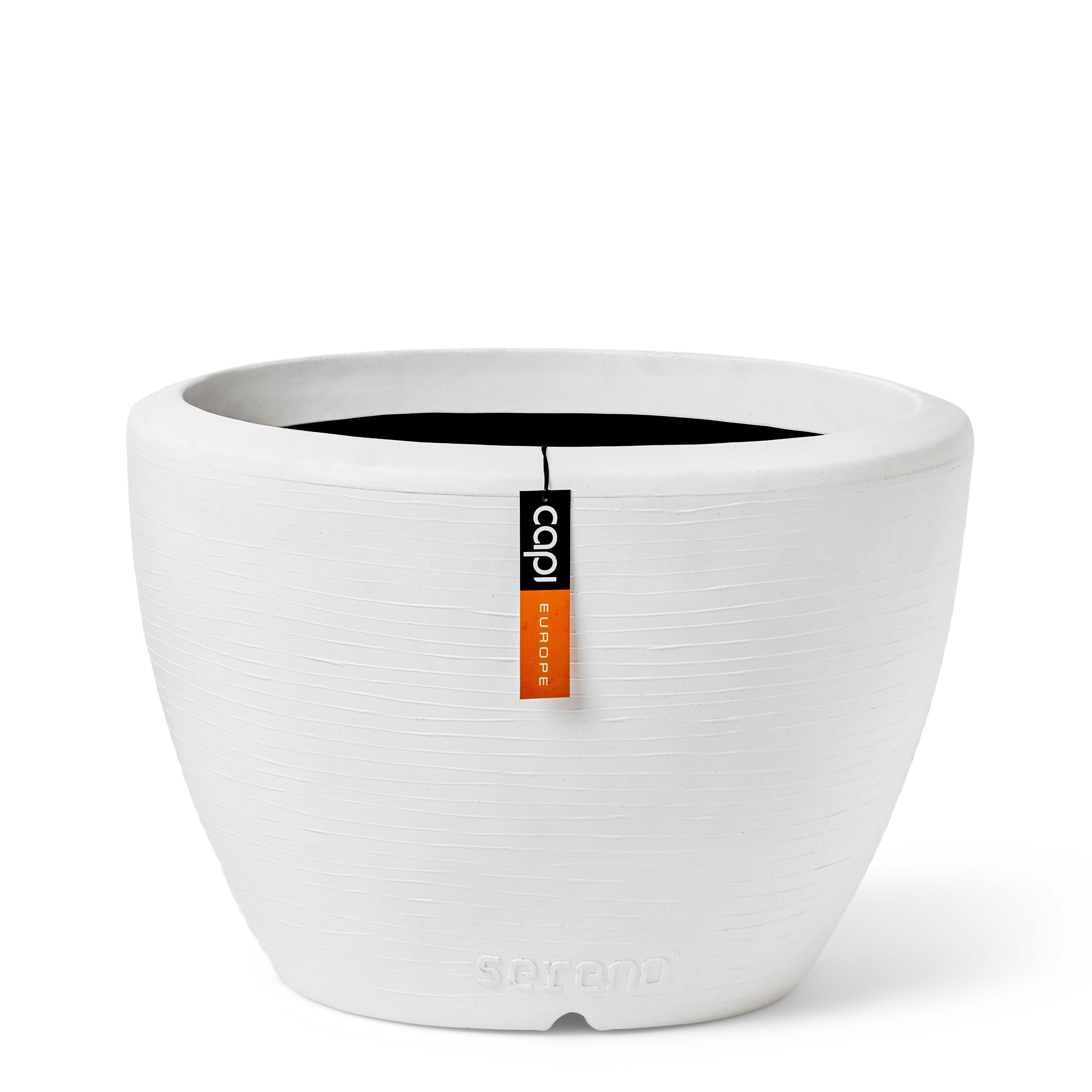 Planter Ball Arc Granite White Planter Ball Arc Granite White