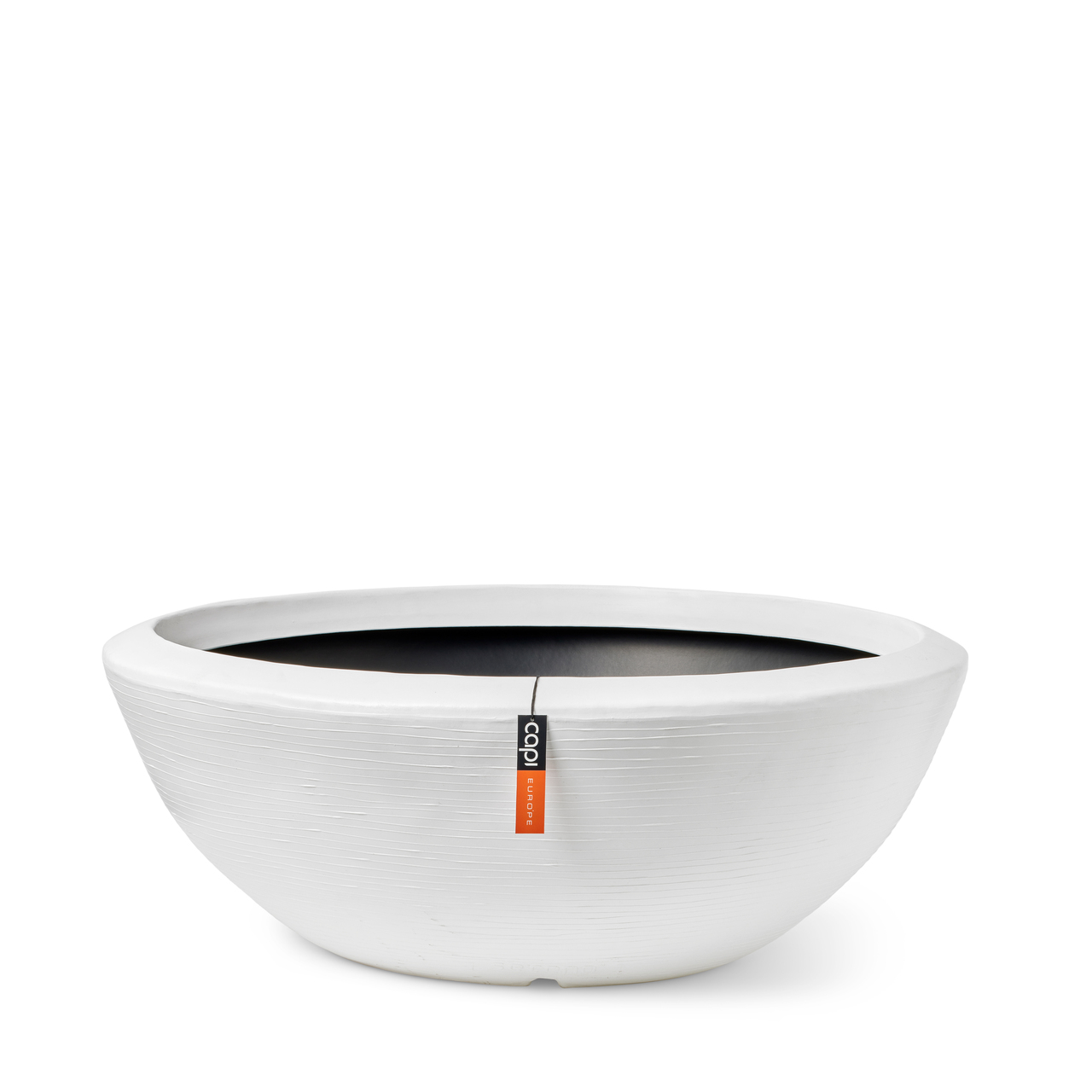 Bowl Low Arc Granite White Bowl Low Arc Granite White