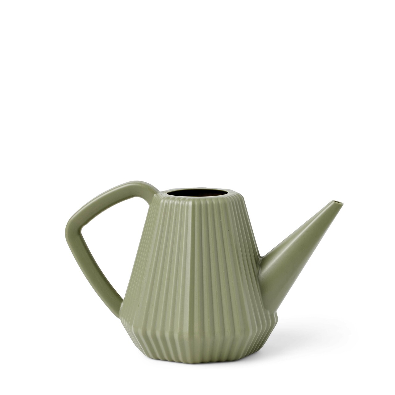 Watering Can Doppio Groove Olive Grey Watering Can Doppio Groove Olive Grey