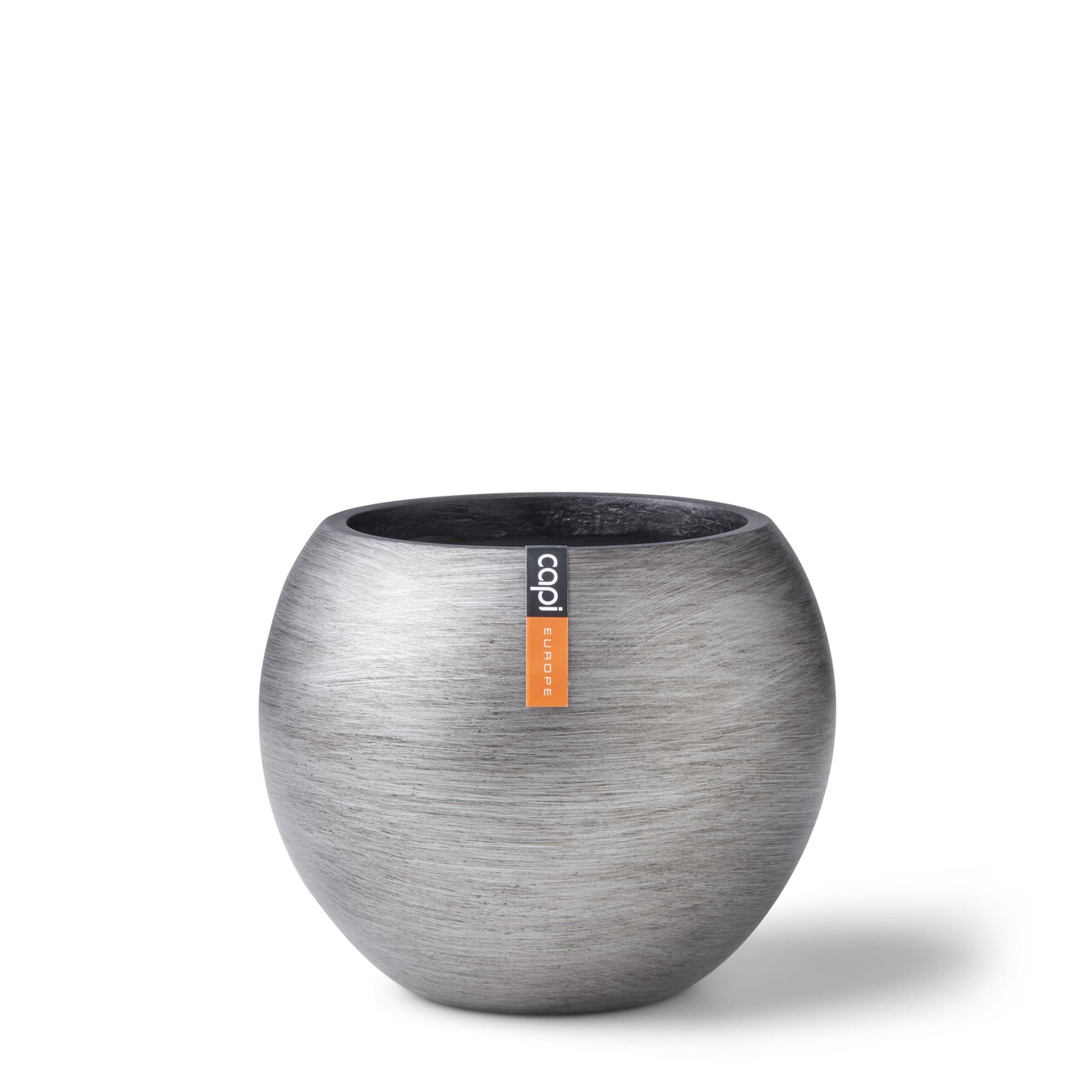 Vase ball Retro silver