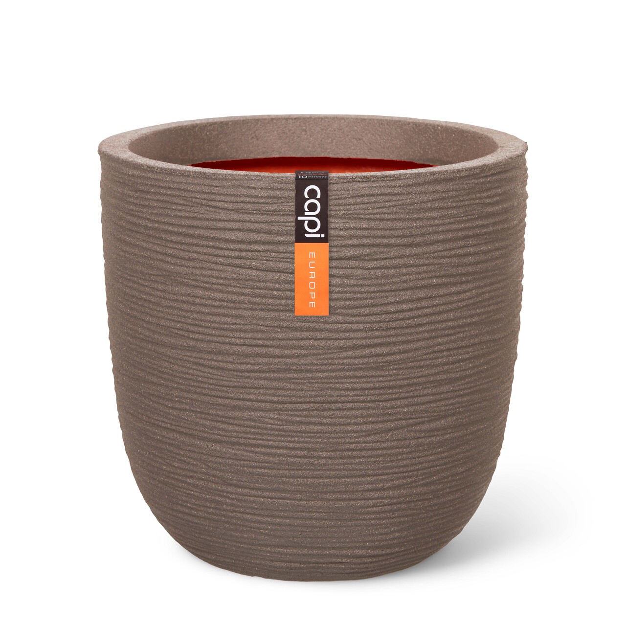 Planter ball Rib NL warm taupe Planter ball Rib NL warm taupe