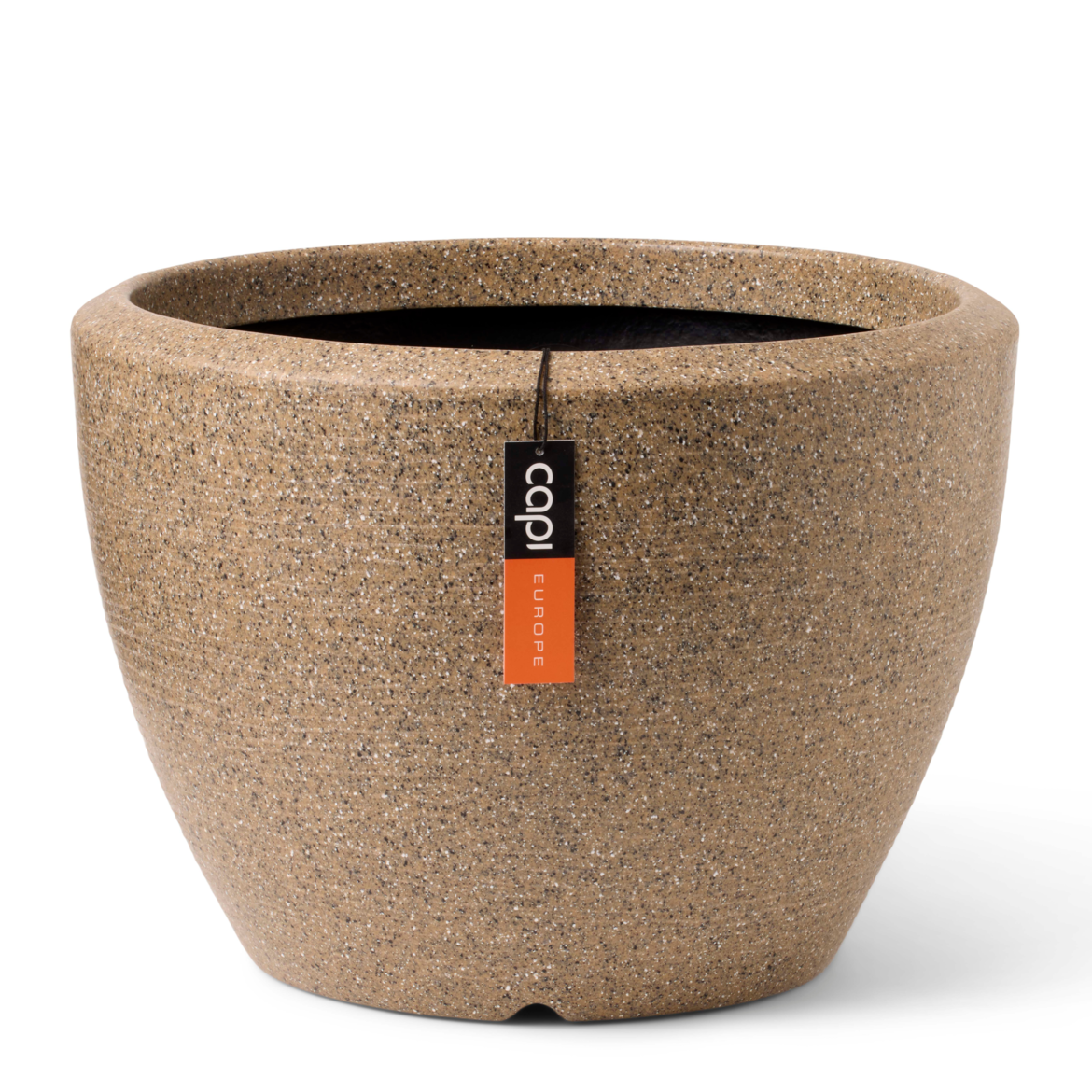 Planter ball Arc Granite warm taupe Planter ball Arc Granite warm taupe