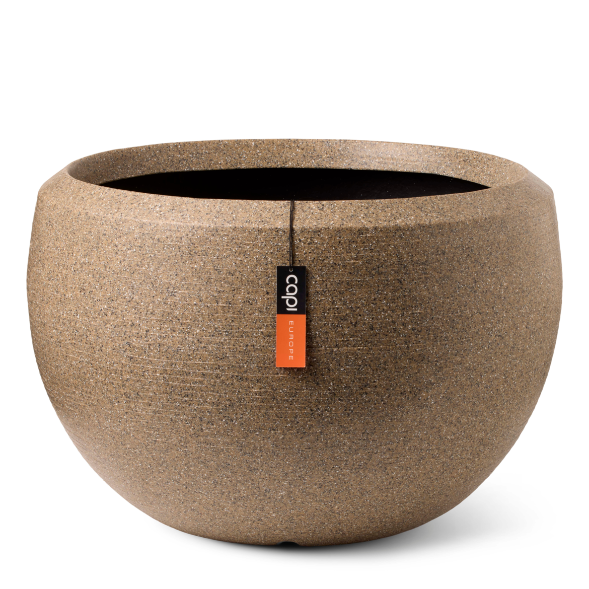 Vase ball Arc Granite warm taupe Vase ball Arc Granite warm taupe