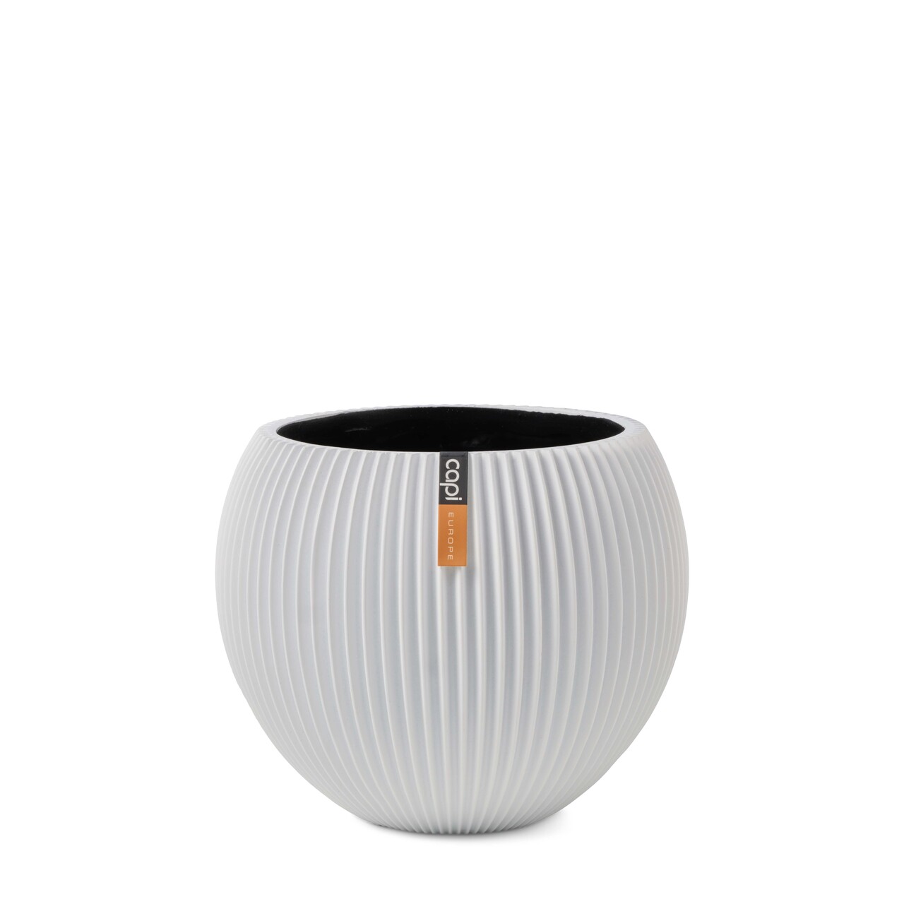 Indoor Groove Vase Ball White