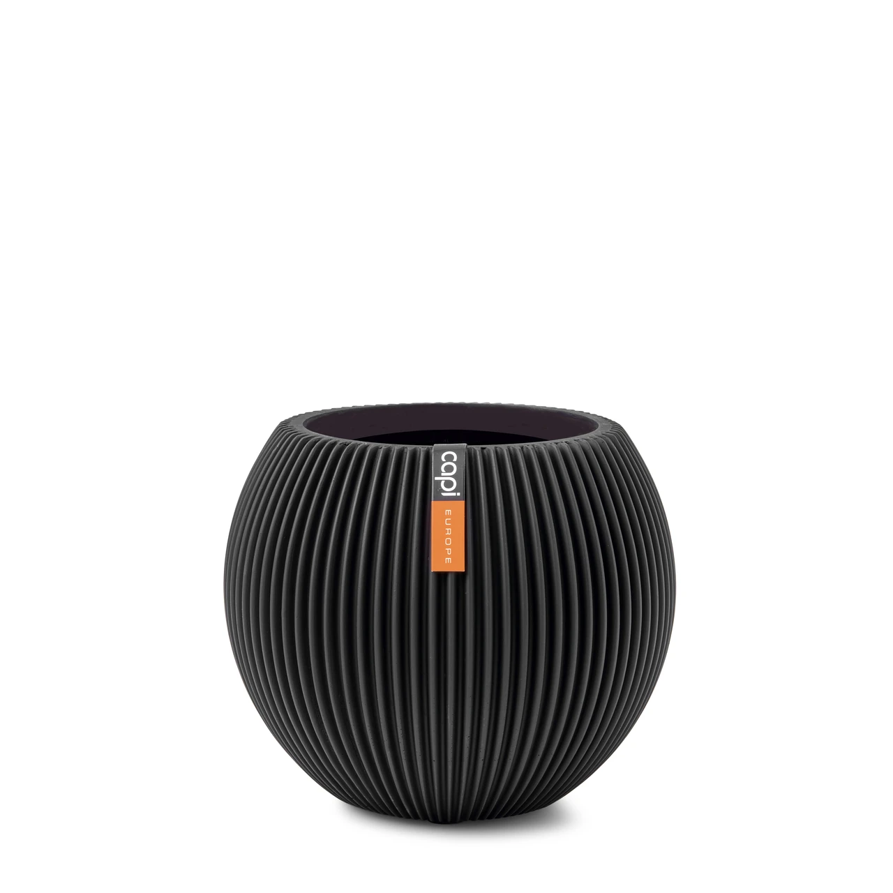 Indoor Groove Vase Ball Black
