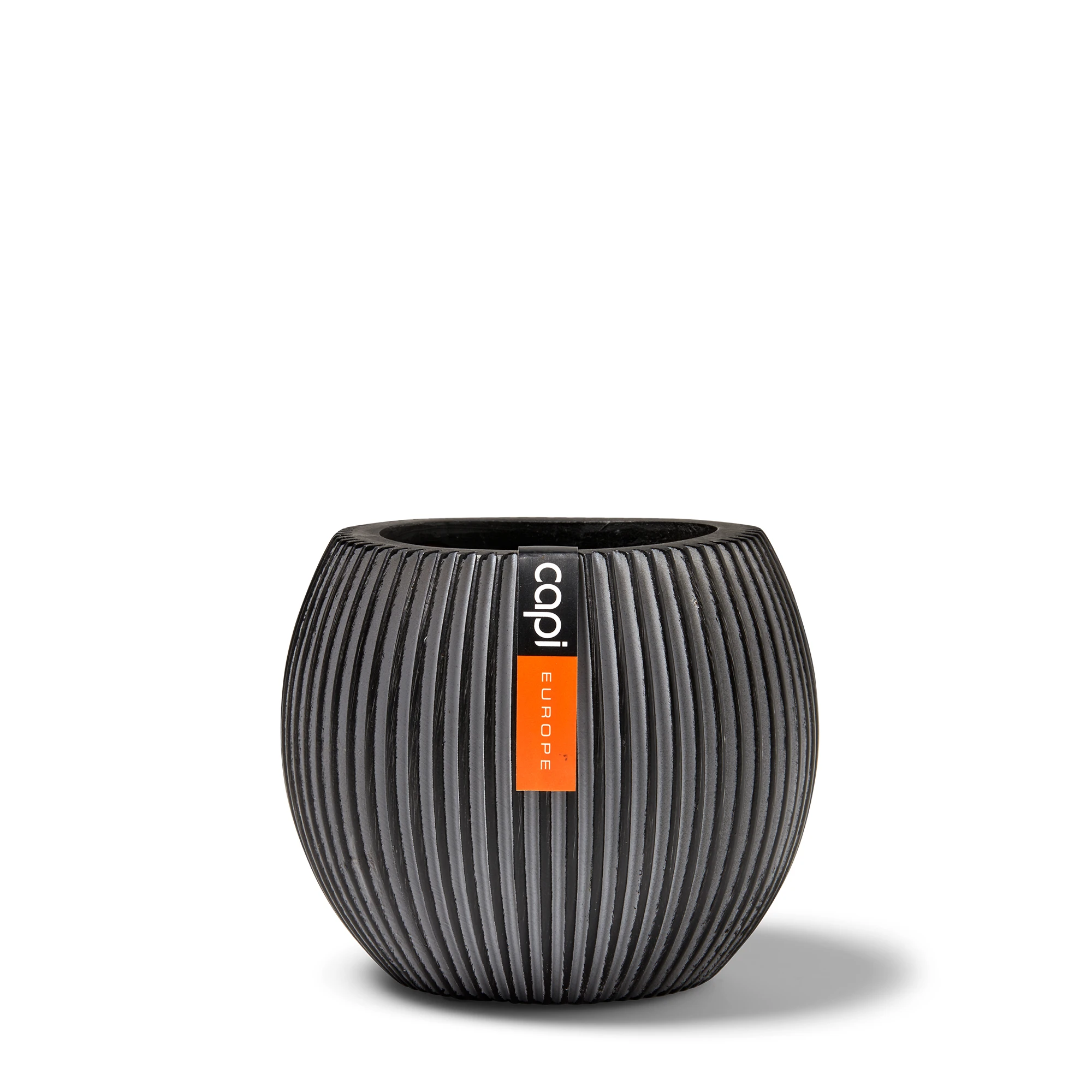 Indoor Groove Vase Ball Anthracite
