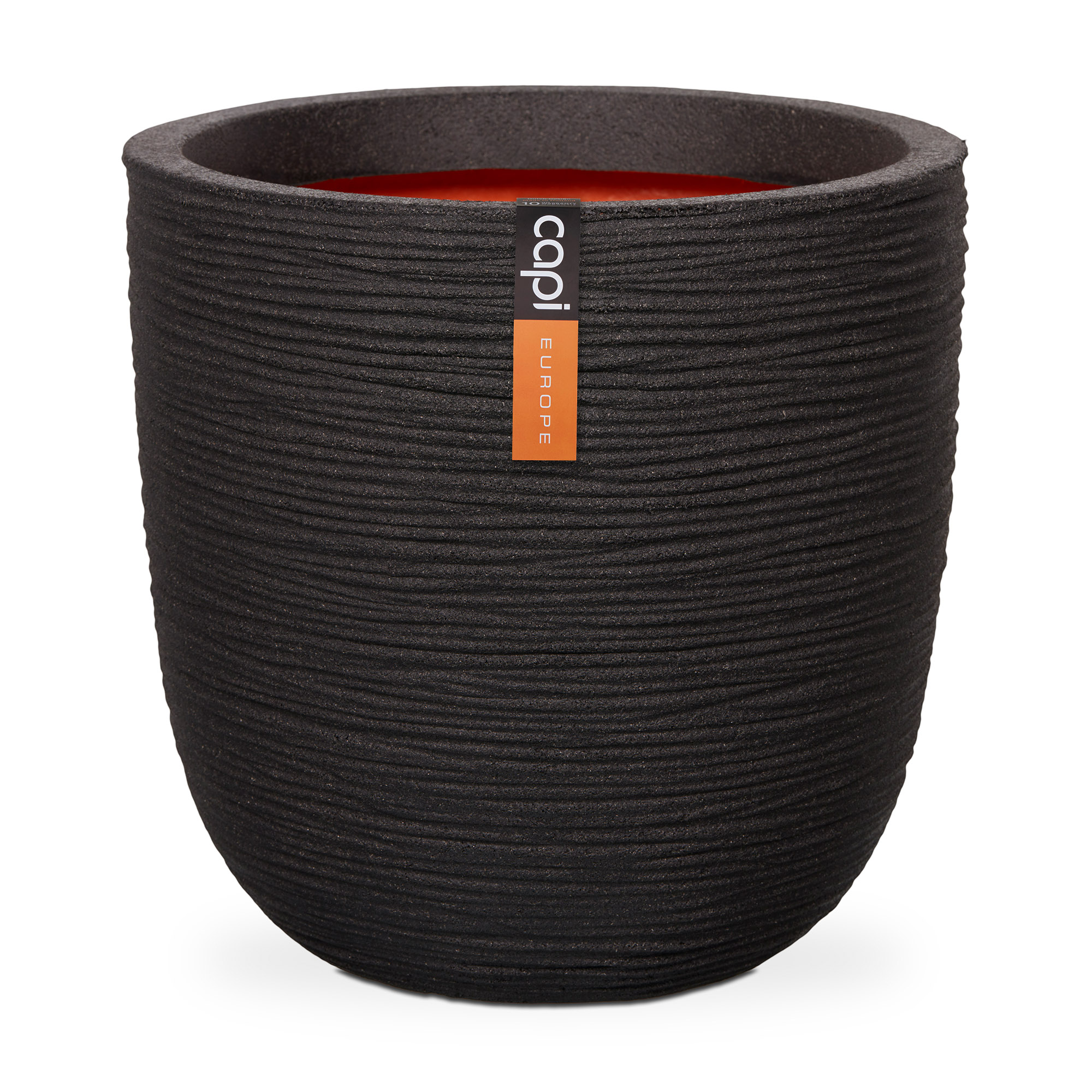 Planter ball Rib Black