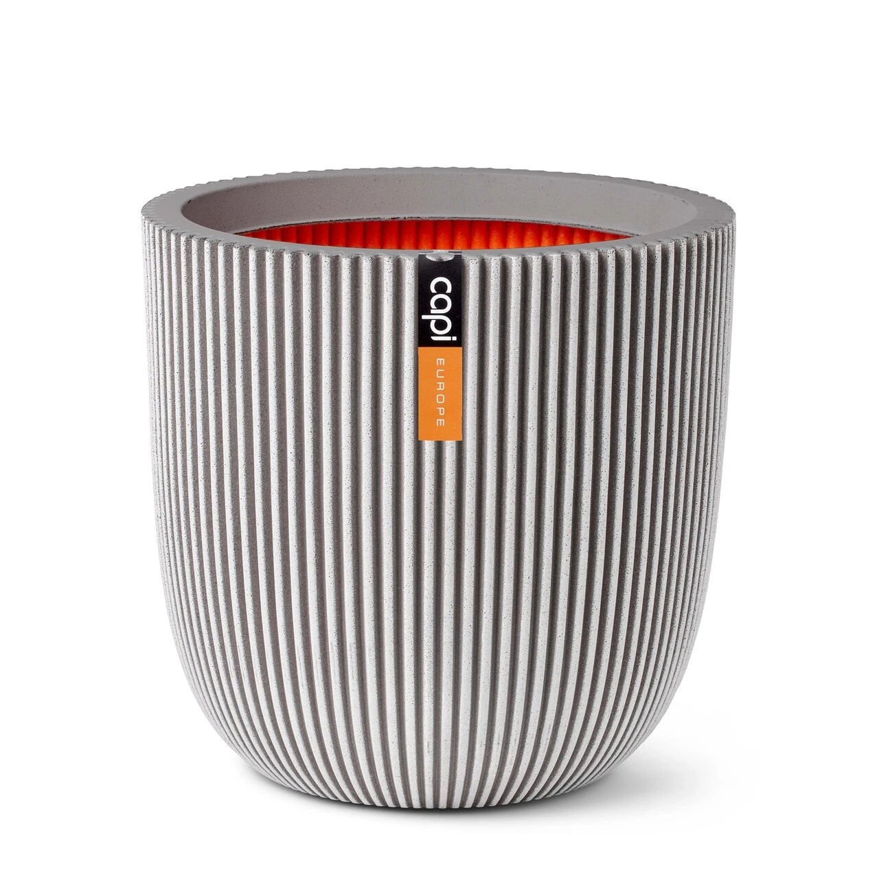 Planter ball Groove NL Ivory
