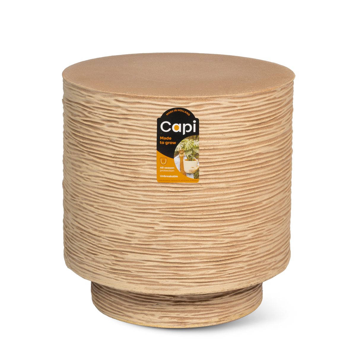 Pillar Round Rib Terra