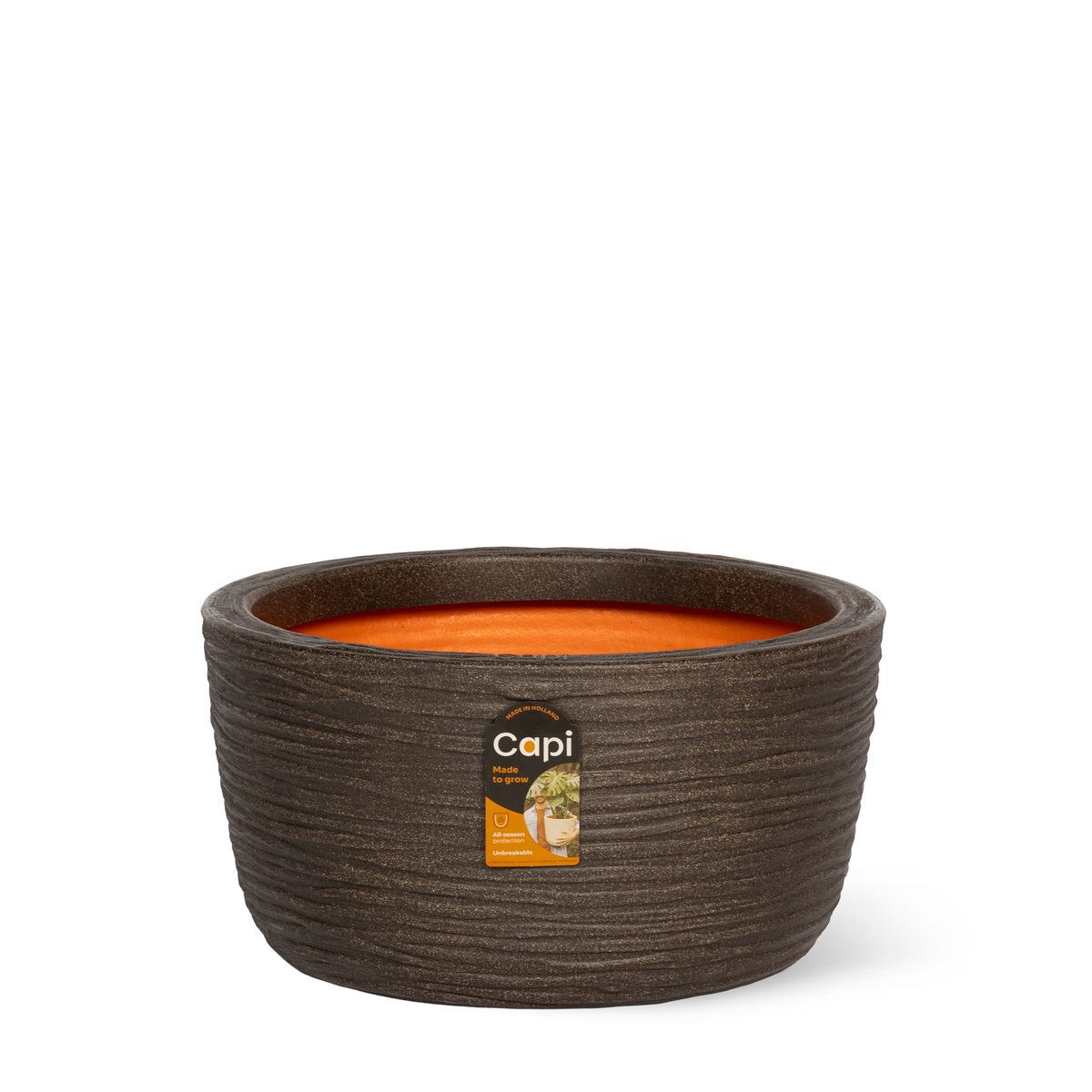 Bowl Compresso Dark brown